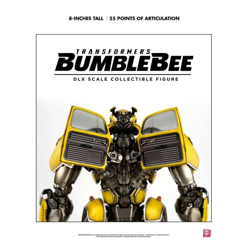 SPOTT-GR Transformers Bumblebee DLX - Φιγούρα Δράσης (Αναλογία 1/6) Bumblebee Μεγέθους 20cm
