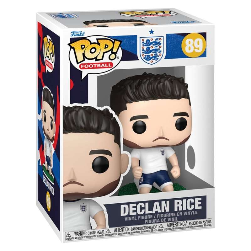 SPOTT-GR EFL POP! Football - Φιγούρα Βινυλίου England - Declan Rice Μεγέθους 9cm