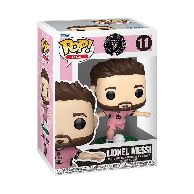 SPOTT-GR EFL POP! MLS - Φιγούρα Βινυλίου Inter Miami CF - Lionel Messi (Pink) Μεγέθους 9cm