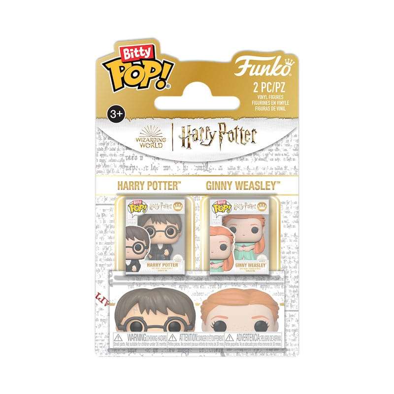 SPOTT-GR Harry Potter Bitty POP! - Φιγούρες Βινυλίου Harry & Ginny Μεγέθους 2.5cm (2-Pack)