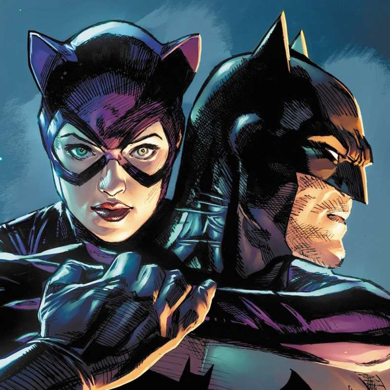 SPOTT-GR DC Comics Art Print Batman & Catwoman 61 x 41cm - Χωρίς Πλαίσιο