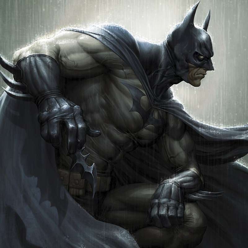 SPOTT-GR DC Comics Art Print Batman 46 x 61cm - Χωρίς Πλαίσιο