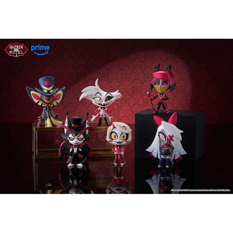 SPOTT-GR Hazbin Hotel - Φιγούρες PVC Μεγέθους 8cm σε Blind Box (Σετ 6 Τεμάχια)