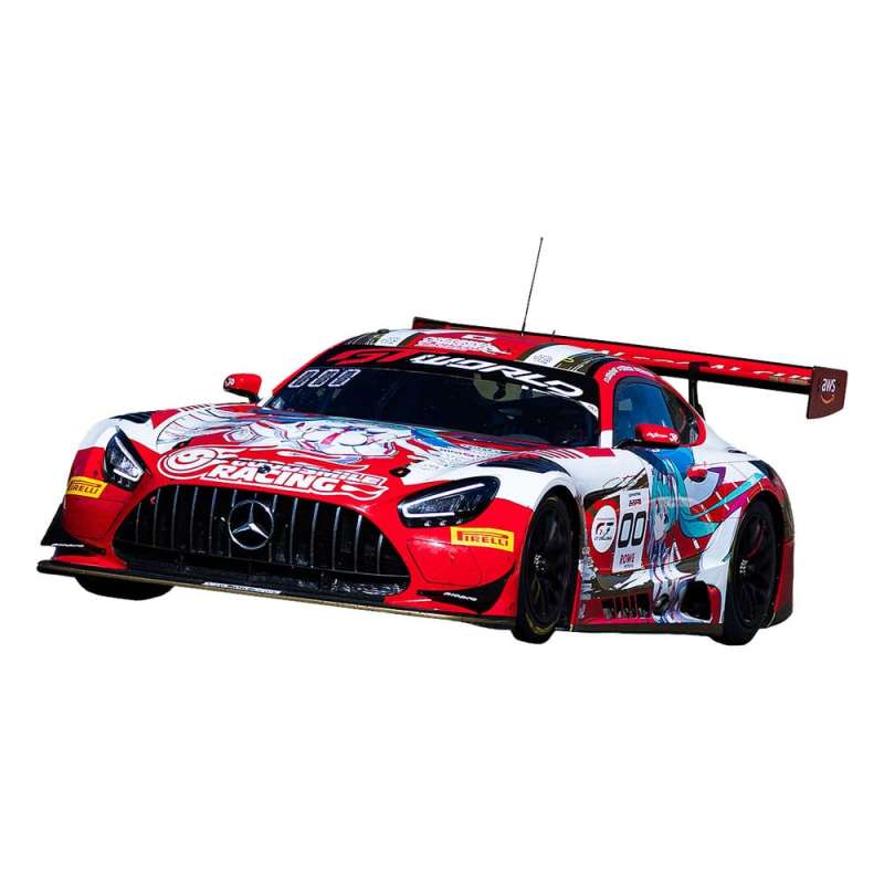SPOTT-GR Hatsune Miku GT Project - Όχημα (Αναλογία 1/64) Hatsune Miku: AMG 2025 SPA 24H Ver. Μεγέθους 7cm