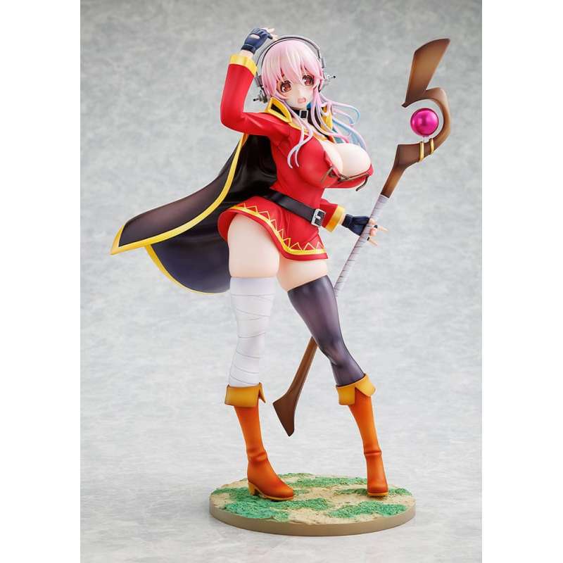 SPOTT-GR Super Sonico x Konosuba - Φιγούρα PVC (Αναλογία 1/7) Super Sonico Megumin Collaboration Ver. Μεγέθους 25cm