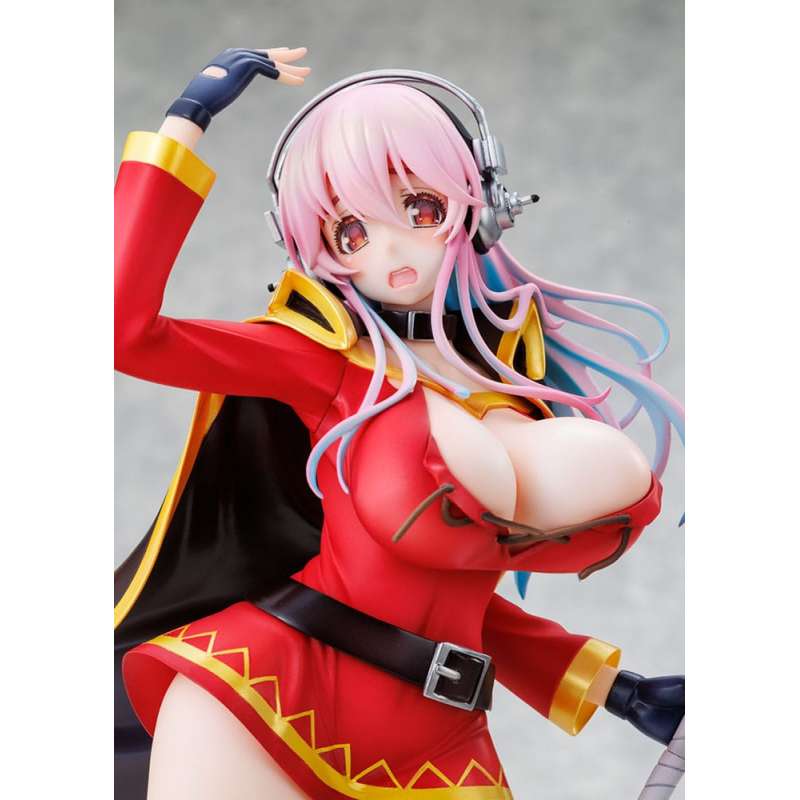 SPOTT-GR Super Sonico x Konosuba - Φιγούρα PVC (Αναλογία 1/7) Super Sonico Megumin Collaboration Ver. Μεγέθους 25cm
