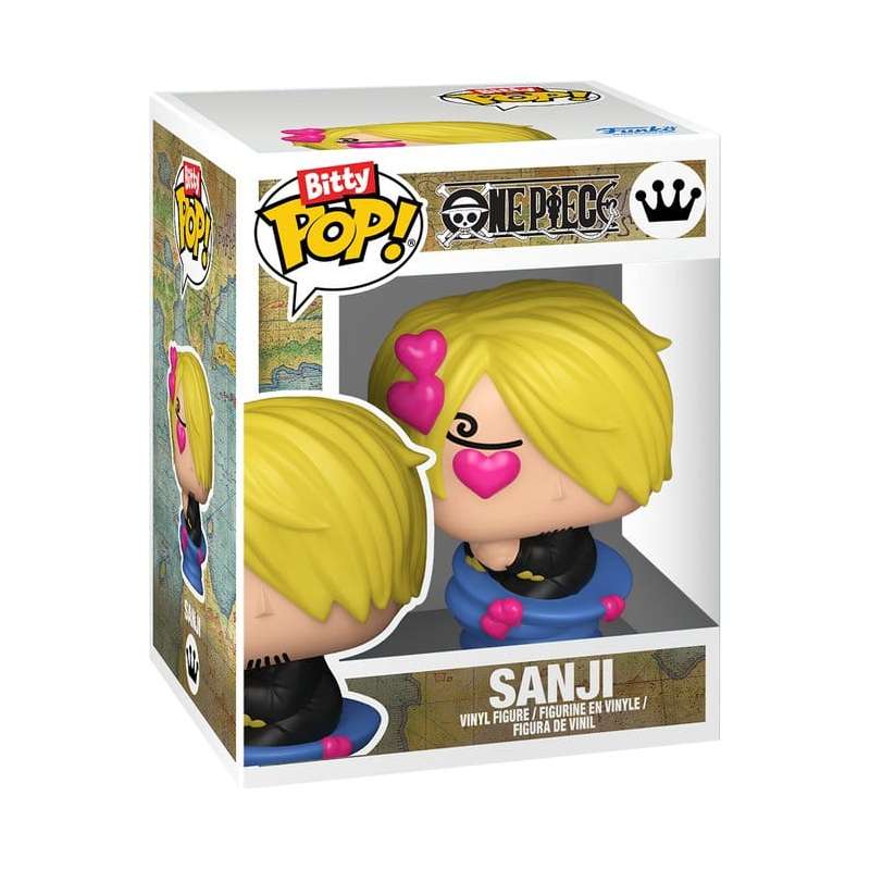 SPOTT-GR One Piece Bitty POP! - Φιγούρες Βινυλίου 2-Pack Zoro & Sanji Μεγέθους 2cm