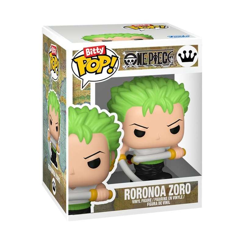 SPOTT-GR One Piece Bitty POP! - Φιγούρες Βινυλίου 2-Pack Zoro & Sanji Μεγέθους 2cm