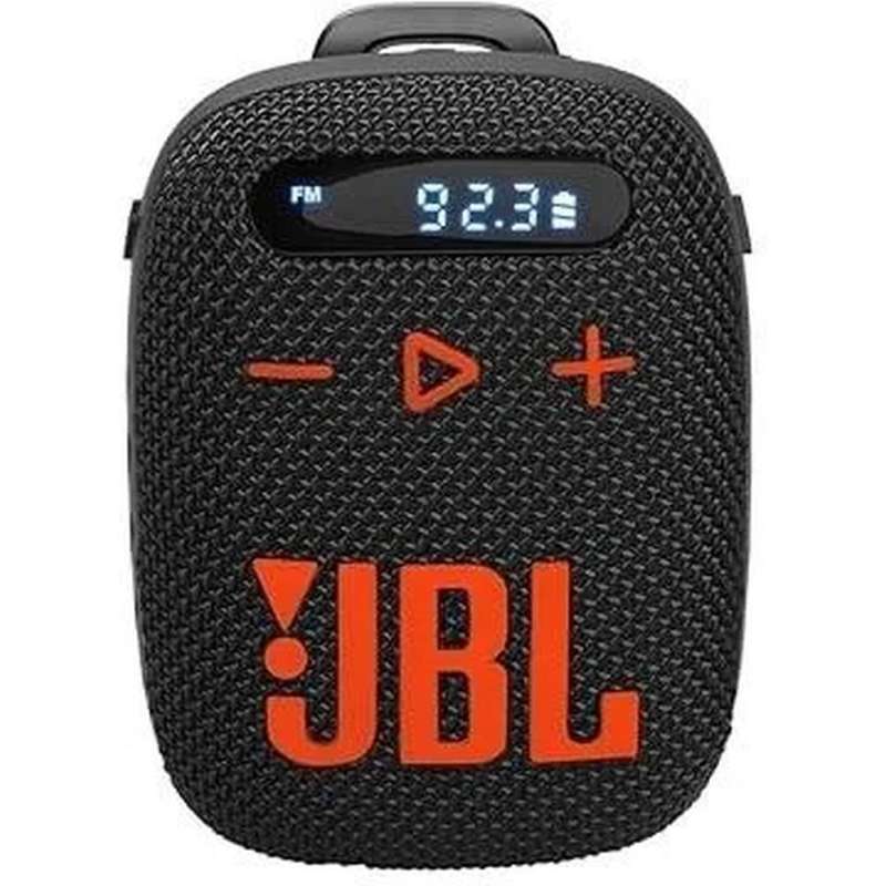 SPOTT-GR JBL Wind 3 - Ασύρματο Ηχείο Bluetooth με Βάση Τιμονιού Ποδηλάτου σε Μαύρο / Πορτοκαλί Χρώμα