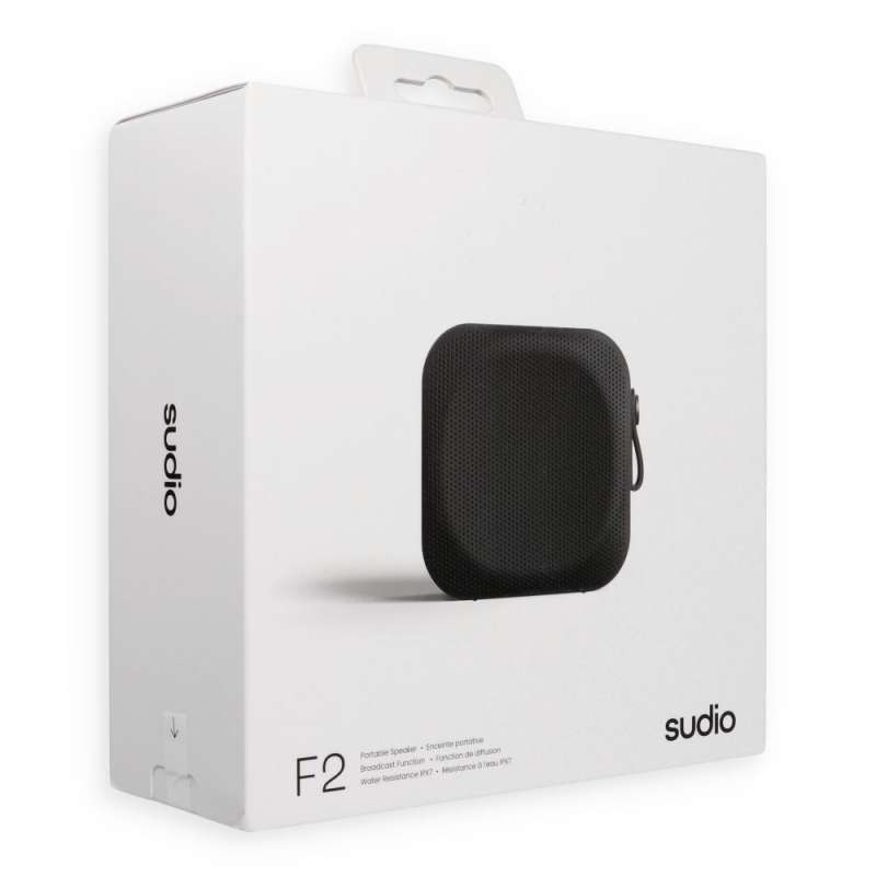 SPOTT-GR Sudio F2 - Ασύρματο Ηχείο Bluetooth 20W με Αυτονομία 15 Ώρες σε Μαύρο Χρώμα