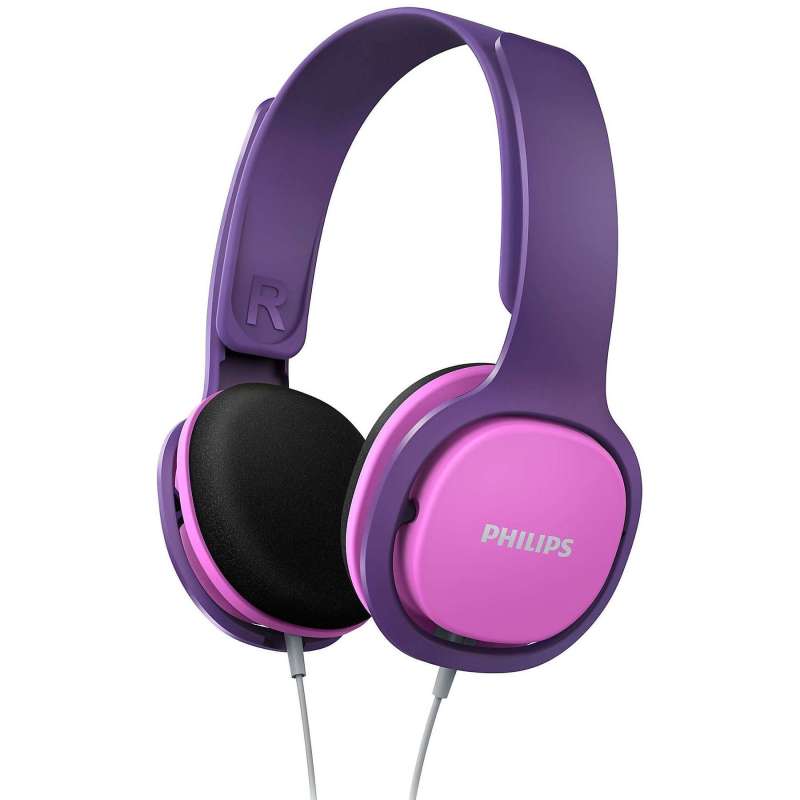 SPOTT-GR Philips SHK2000PK/00 - Ενσύρματα Over-Ear Ακουστικά με Υποδοχή Jack 3.5mm σε Ροζ Χρώμα