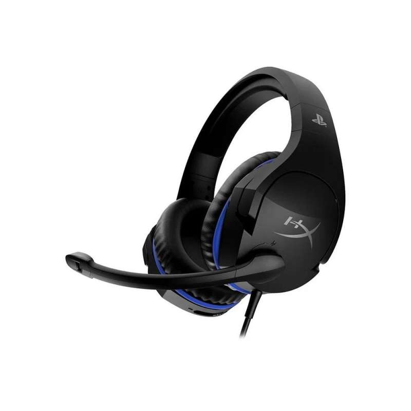 SPOTT-GR HyperX Cloud Stinger - Ενσύρματα Gaming Ακουστικά PlayStation με Υποδοχή Jack 3.5mm σε Μαύρο / Μπλε Χρώμα