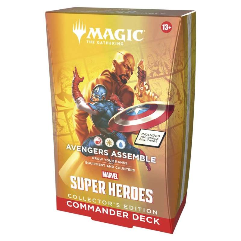SPOTT-GR Magic the Gathering - Marvel Super Heroes Collector's Edition Commander Decks Case (Σετ 4 Τεμάχια) (Αγγλική Έκδοση)
