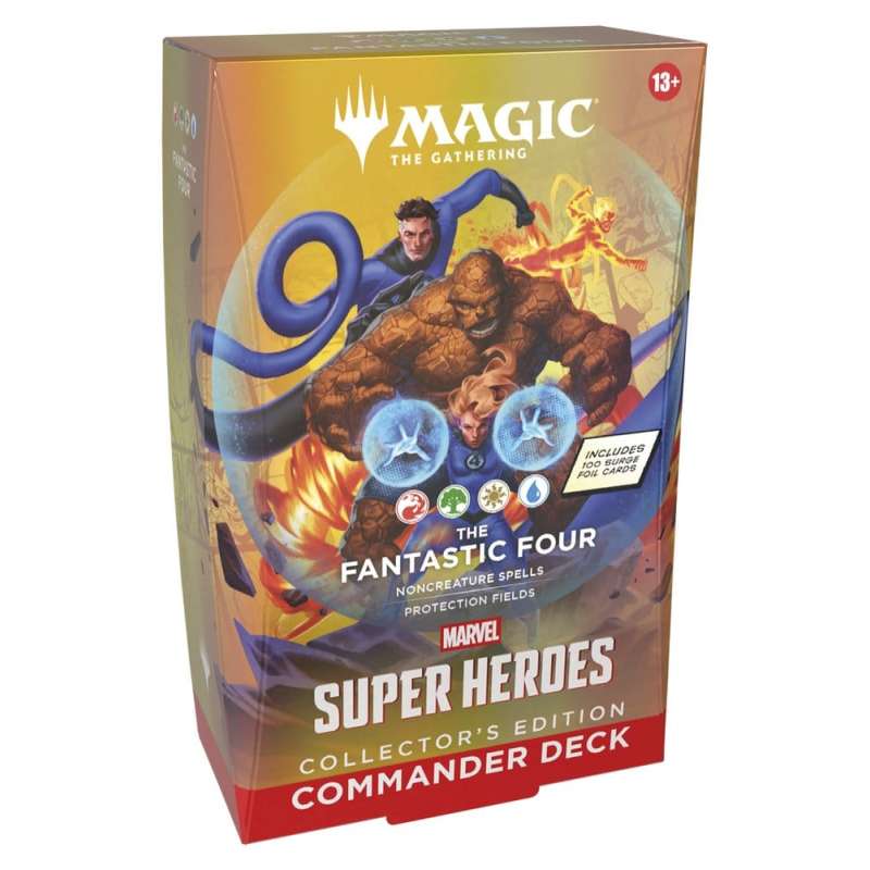 SPOTT-GR Magic the Gathering - Marvel Super Heroes Collector's Edition Commander Decks Case (Σετ 4 Τεμάχια) (Αγγλική Έκδοση)
