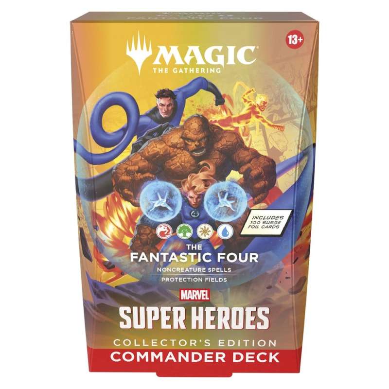 SPOTT-GR Magic the Gathering - Marvel Super Heroes Collector's Edition Commander Decks Case (Σετ 4 Τεμάχια) (Αγγλική Έκδοση)