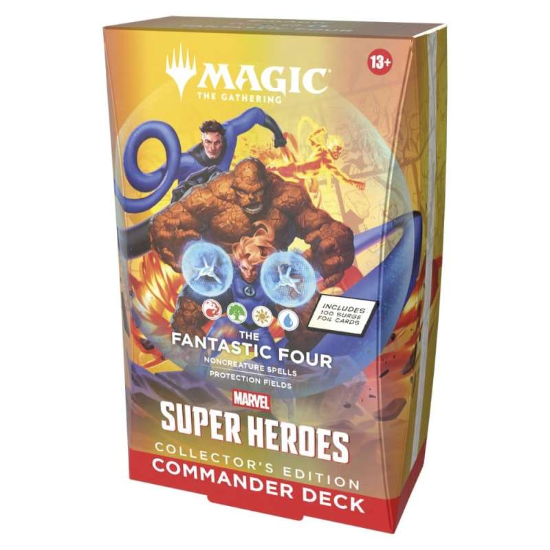 SPOTT-GR Magic the Gathering - Marvel Super Heroes Collector's Edition Commander Decks Case (Σετ 4 Τεμάχια) (Αγγλική Έκδοση)