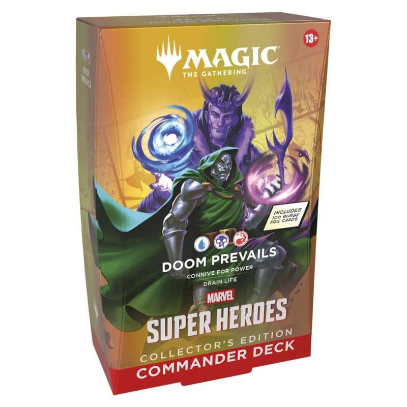 SPOTT-GR Magic the Gathering - Marvel Super Heroes Collector's Edition Commander Decks Case (Σετ 4 Τεμάχια) (Αγγλική Έκδοση)