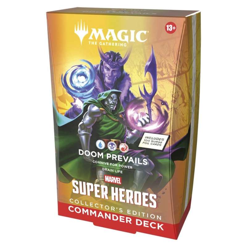 SPOTT-GR Magic the Gathering - Marvel Super Heroes Collector's Edition Commander Decks Case (Σετ 4 Τεμάχια) (Αγγλική Έκδοση)