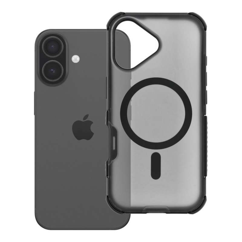 SPOTT-GR Forcell F-Protect BumperX Premium - Θήκη για Apple iPhone 17 με Υποστήριξη MagSafe σε Μαύρο Χρώμα