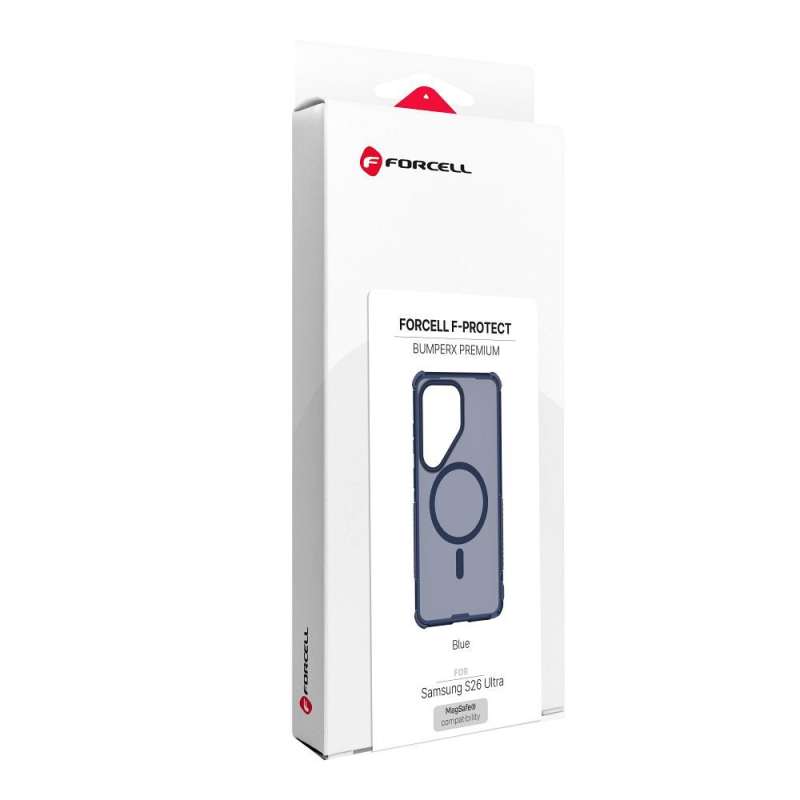 SPOTT-GR Forcell F-Protect BumperX Premium - Θήκη για Samsung Galaxy S26 Ultra με Υποστήριξη MagSafe σε Μπλε Χρώμα
