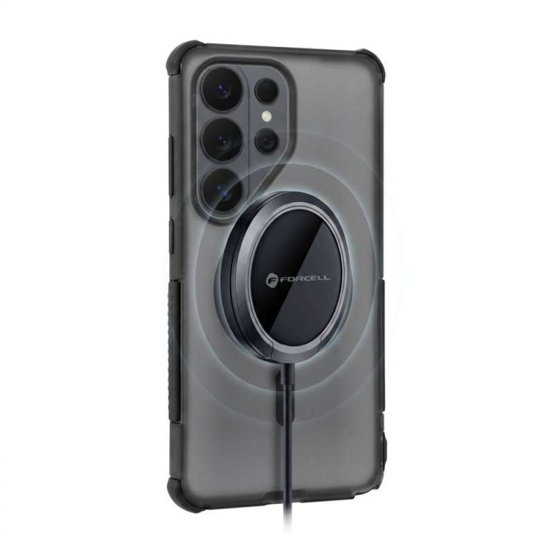 SPOTT-GR Forcell F-Protect BumperX Premium - Θήκη για Samsung Galaxy S26 Ultra με Υποστήριξη MagSafe σε Μαύρο Χρώμα