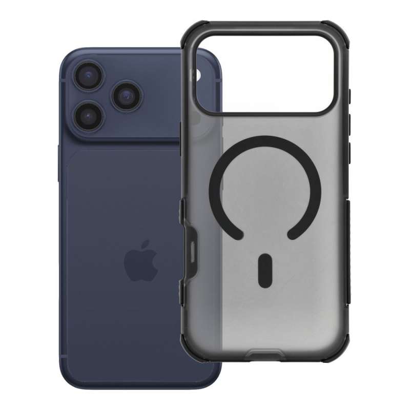 SPOTT-GR Forcell F-Protect BumperX Premium - Θήκη για Apple iPhone 17 Pro Max με Υποστήριξη MagSafe σε Μαύρο Χρώμα