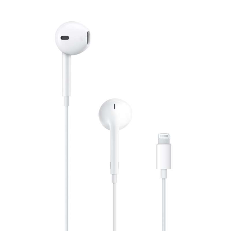 SPOTT-GR Apple EarPods MWTY3ZM/A - Γνήσια In-Ear Ακουστικά με Υποδοχή Lightning (Antistatic Package) σε Άσπρο Χρώμα (A1748)