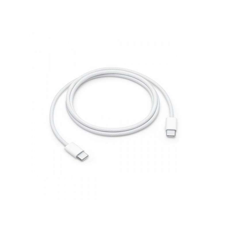SPOTT-GR Apple MW493ZM/A - Γνήσιο Καλώδιο Type-C σε Type-C 60W 1m (Antistatic Package) σε Άσπρο Χρώμα (A2795)