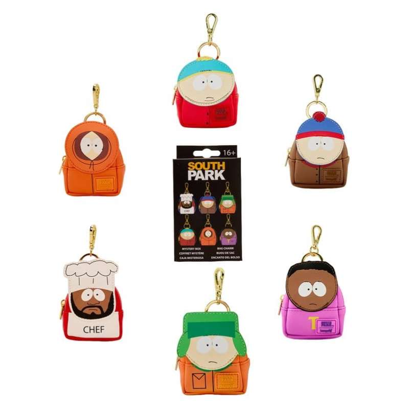 SPOTT-GR South Park by Loungefly - Μπρελόκ σε Mystery Box Display (Σετ 15 Τεμάχια)