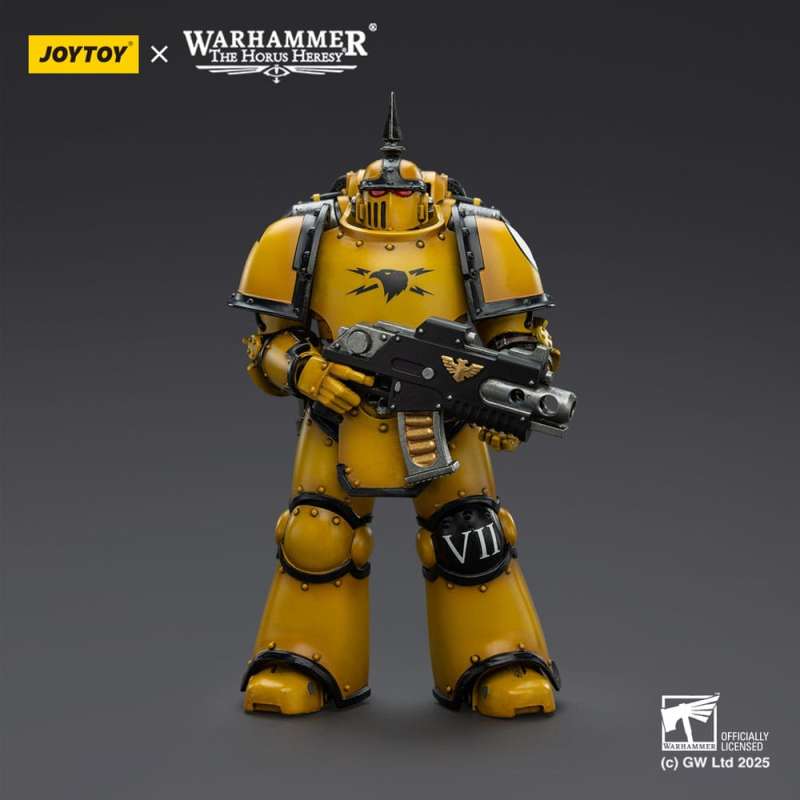 SPOTT-GR Warhammer The Horus Heresy - Φιγούρα Δράσης Imperial Fists MK lll Tactical Legionary Μεγέθους 12cm
