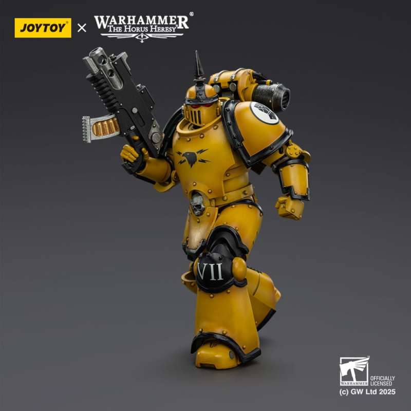 SPOTT-GR Warhammer The Horus Heresy - Φιγούρα Δράσης Imperial Fists MK lll Tactical Legionary Μεγέθους 12cm