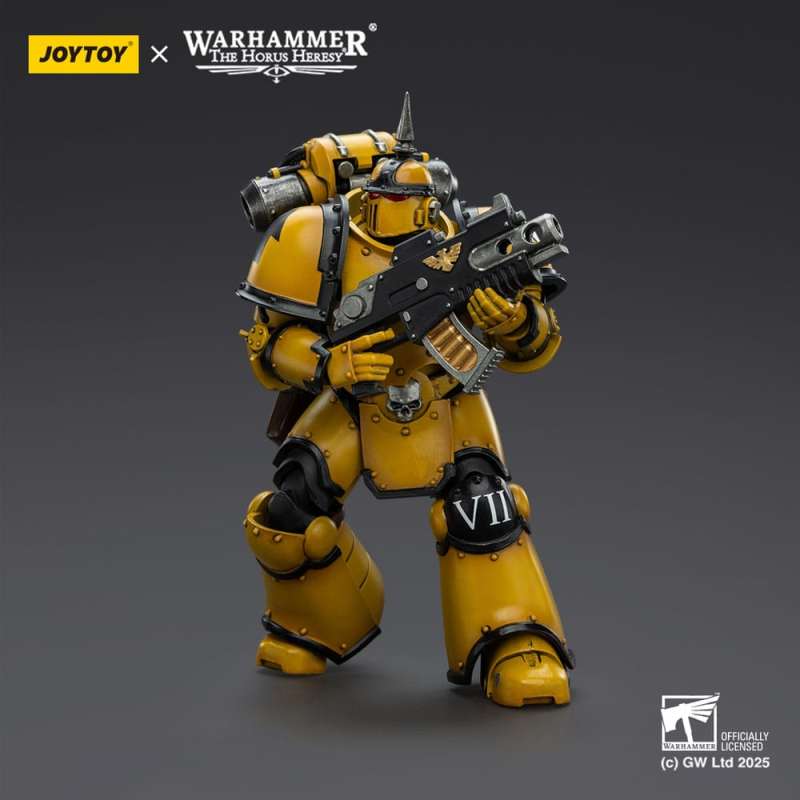 SPOTT-GR Warhammer The Horus Heresy - Φιγούρα Δράσης Imperial Fists MK lll Tactical Legionary Μεγέθους 12cm