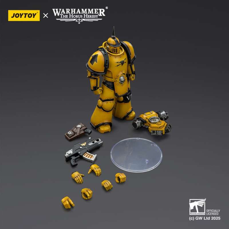 SPOTT-GR Warhammer The Horus Heresy - Φιγούρα Δράσης Imperial Fists MK lll Tactical Legionary Μεγέθους 12cm