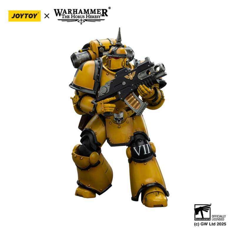 SPOTT-GR Warhammer The Horus Heresy - Φιγούρα Δράσης Imperial Fists MK lll Tactical Legionary Μεγέθους 12cm