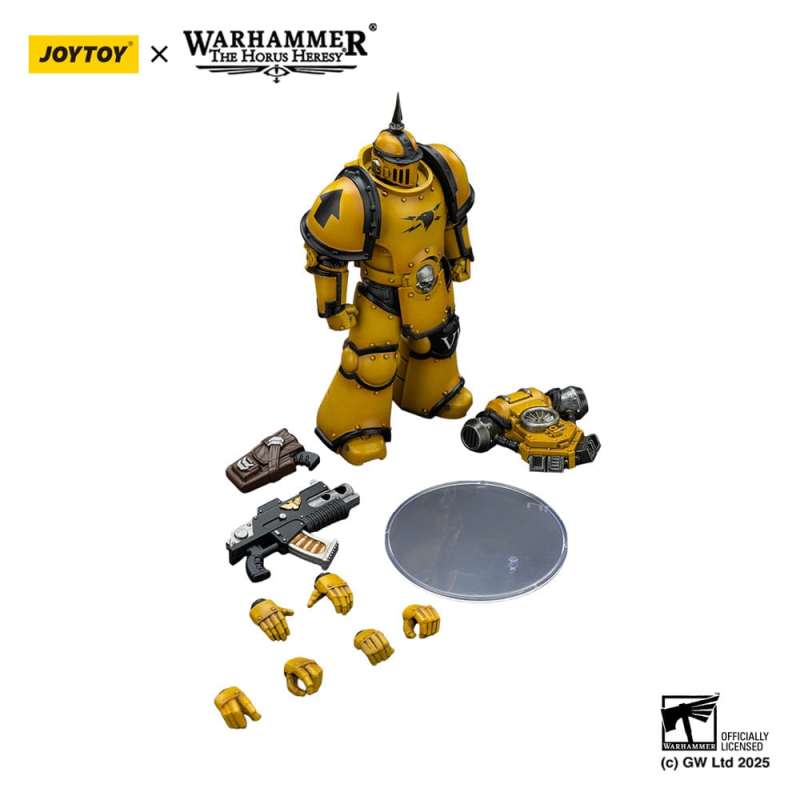 SPOTT-GR Warhammer The Horus Heresy - Φιγούρα Δράσης Imperial Fists MK lll Tactical Legionary Μεγέθους 12cm