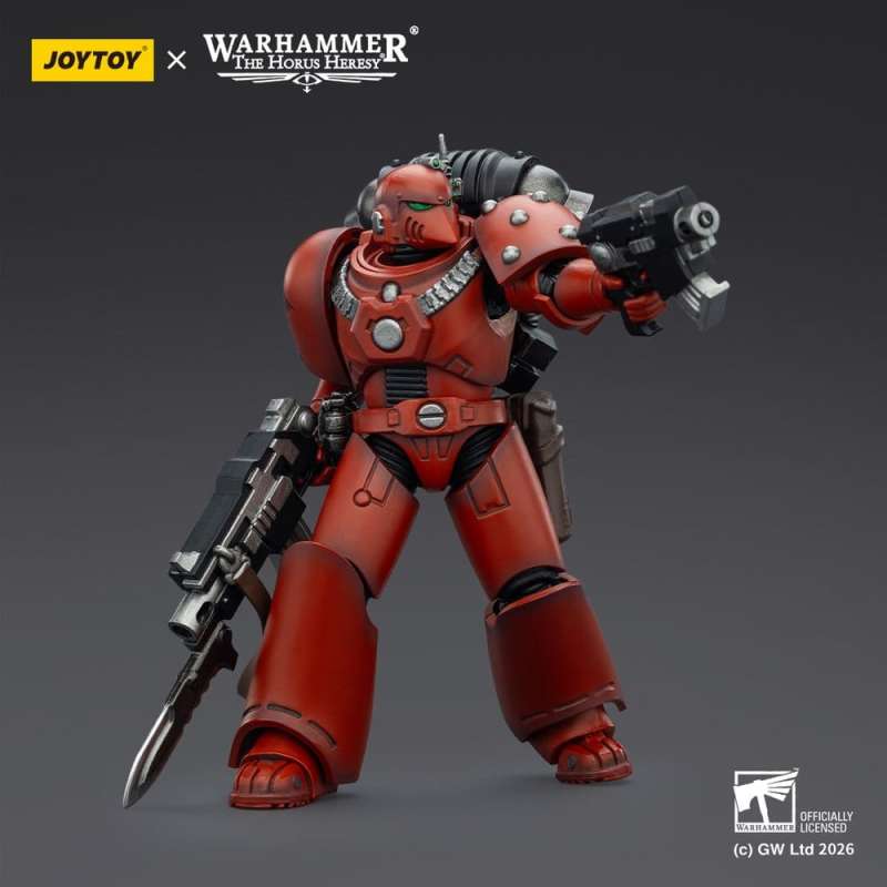 SPOTT-GR Warhammer The Horus Heresy - Φιγούρα Δράσης Blood Angels MKVI Tactical Legionary Μεγέθους 12cm