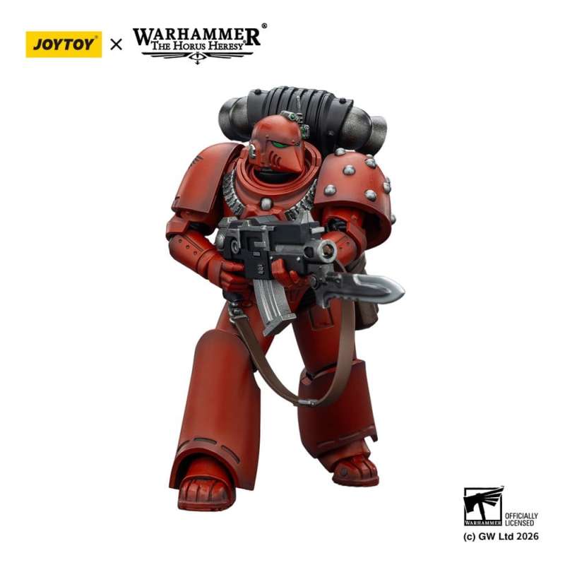 SPOTT-GR Warhammer The Horus Heresy - Φιγούρα Δράσης Blood Angels MKVI Tactical Legionary Μεγέθους 12cm