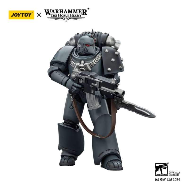 SPOTT-GR Warhammer The Horus Heresy - Φιγούρα Δράσης Space Wolves MKVI Tactical Legionary Μεγέθους 12cm