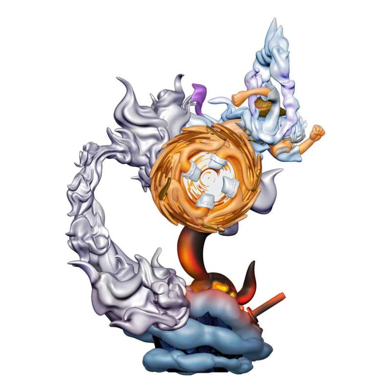 SPOTT-GR One Piece Petitrama PVC - Mini Φιγούρα Logbox Re Birth Gear Fifth Special Set Μεγέθους 9cm