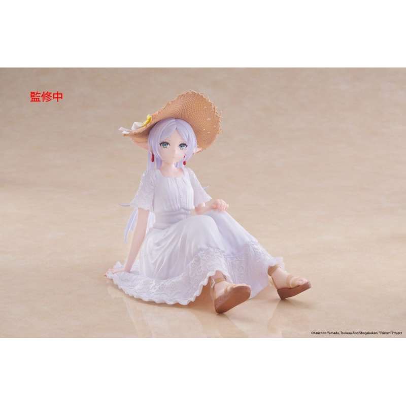 SPOTT-GR Frieren: Beyond Journey's End - Φιγούρα PVC Desktop Cute Figure Frieren Summer Dress Ver. Μεγέθους 13cm