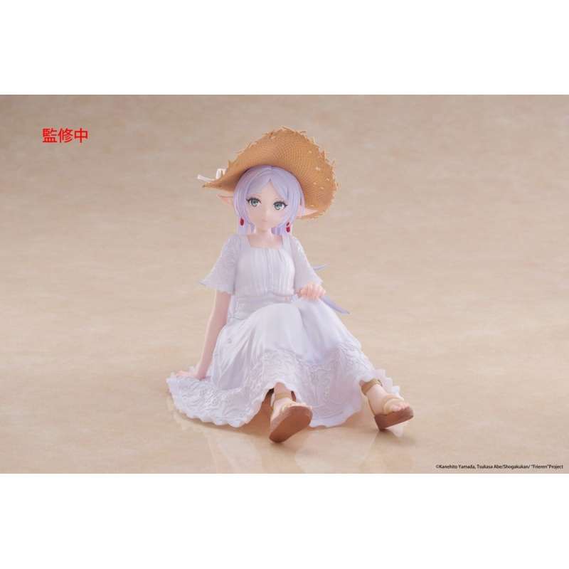 SPOTT-GR Frieren: Beyond Journey's End - Φιγούρα PVC Desktop Cute Figure Frieren Summer Dress Ver. Μεγέθους 13cm