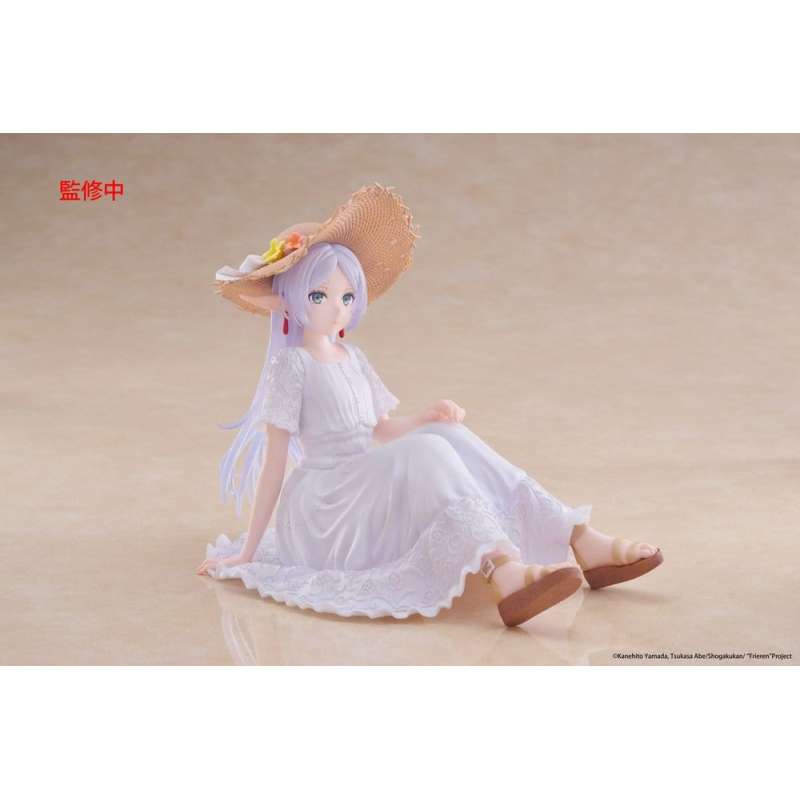 SPOTT-GR Frieren: Beyond Journey's End - Φιγούρα PVC Desktop Cute Figure Frieren Summer Dress Ver. Μεγέθους 13cm