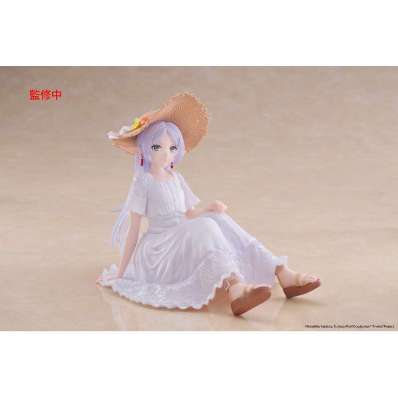 SPOTT-GR Frieren: Beyond Journey's End - Φιγούρα PVC Desktop Cute Figure Frieren Summer Dress Ver. Μεγέθους 13cm