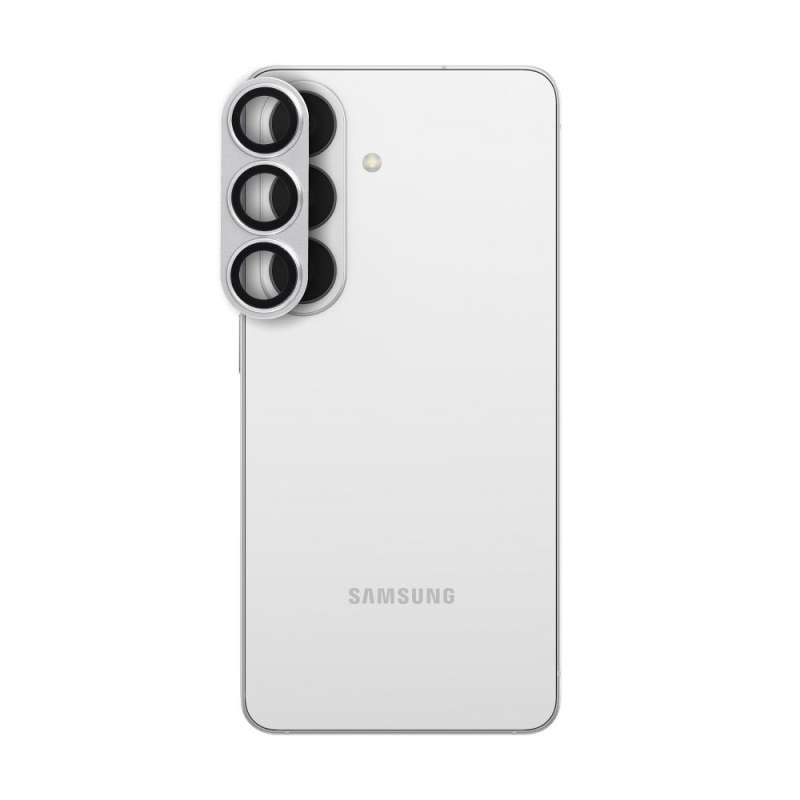 SPOTT-GR AR+AF Full Metal - Προστατευτικό Τζαμάκι Κάμερας για Samsung Galaxy S26 σε Ασημί Χρώμα