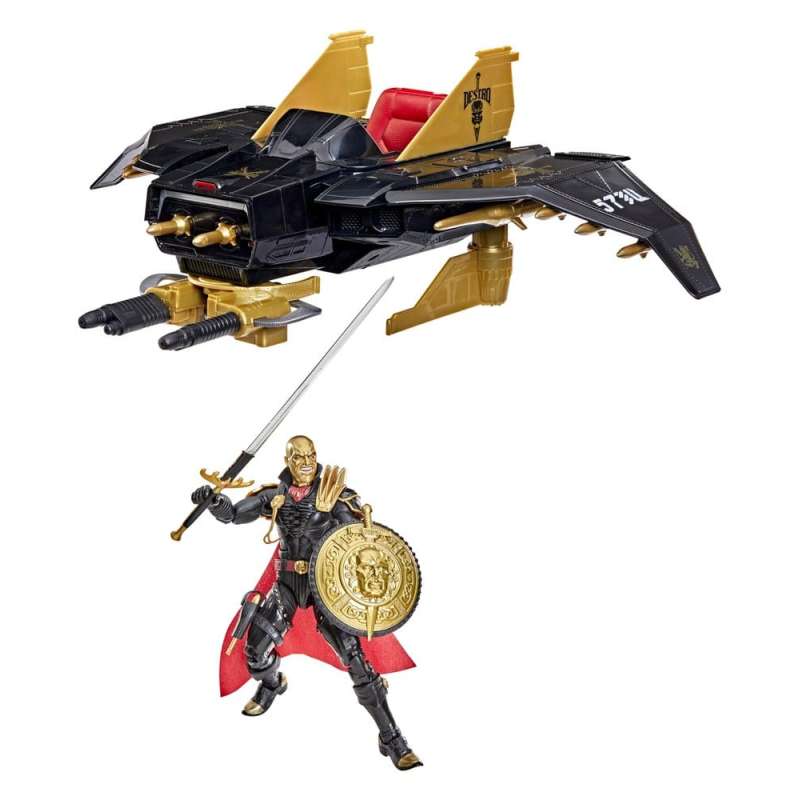 SPOTT-GR G.I. Joe Classified Series - Φιγούρα Δράσης με Όχημα Σετ #203 Destro & Iron Grenadier Despoiler Μεγέθους 15cm