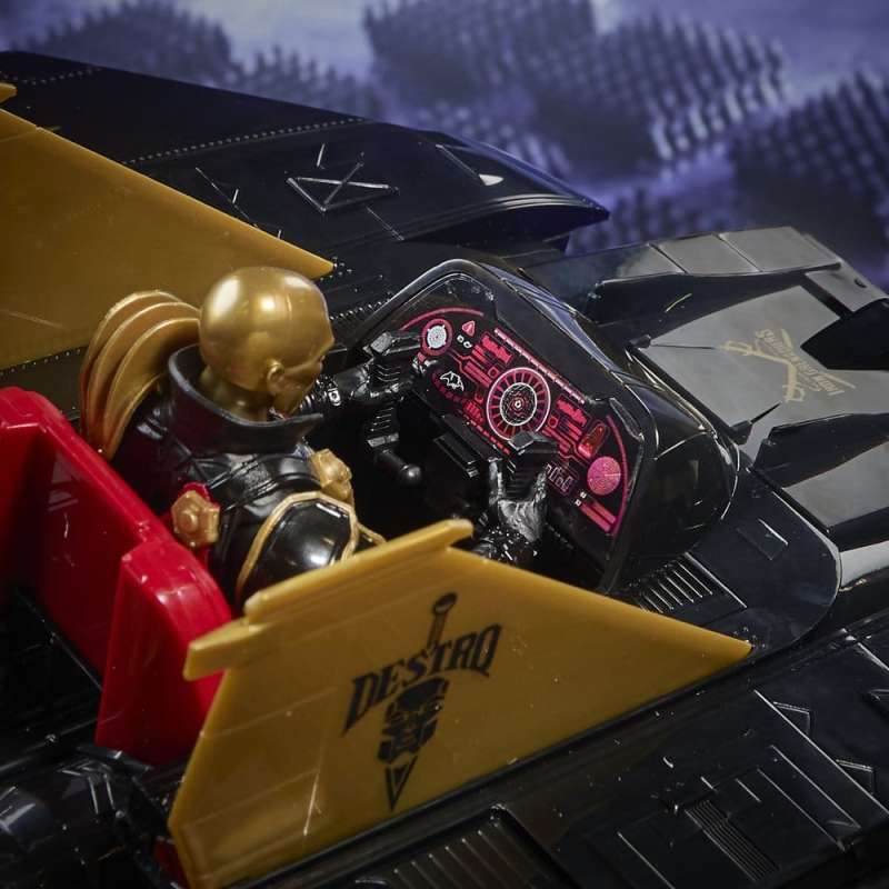SPOTT-GR G.I. Joe Classified Series - Φιγούρα Δράσης με Όχημα Σετ #203 Destro & Iron Grenadier Despoiler Μεγέθους 15cm