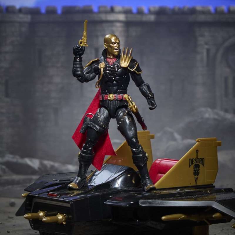 SPOTT-GR G.I. Joe Classified Series - Φιγούρα Δράσης με Όχημα Σετ #203 Destro & Iron Grenadier Despoiler Μεγέθους 15cm