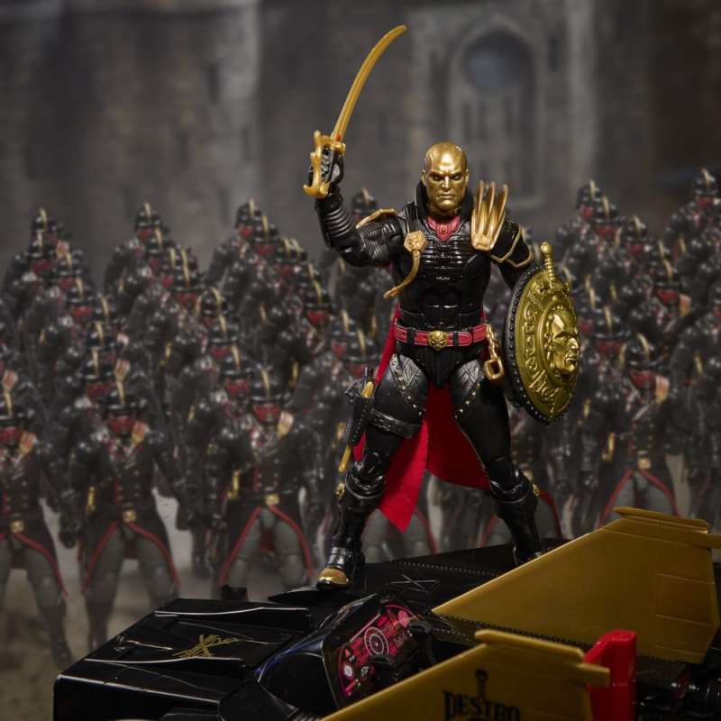 SPOTT-GR G.I. Joe Classified Series - Φιγούρα Δράσης με Όχημα Σετ #203 Destro & Iron Grenadier Despoiler Μεγέθους 15cm