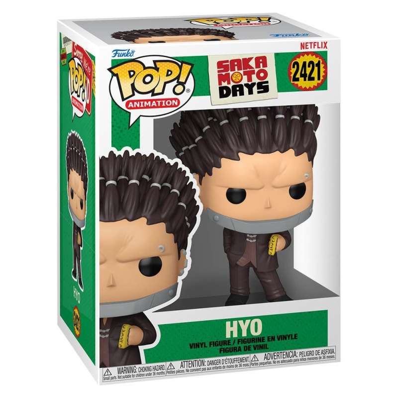 SPOTT-GR Sakamoto Days POP! Animation - Φιγούρα Βινυλίου Hyo Μεγέθους 9cm
