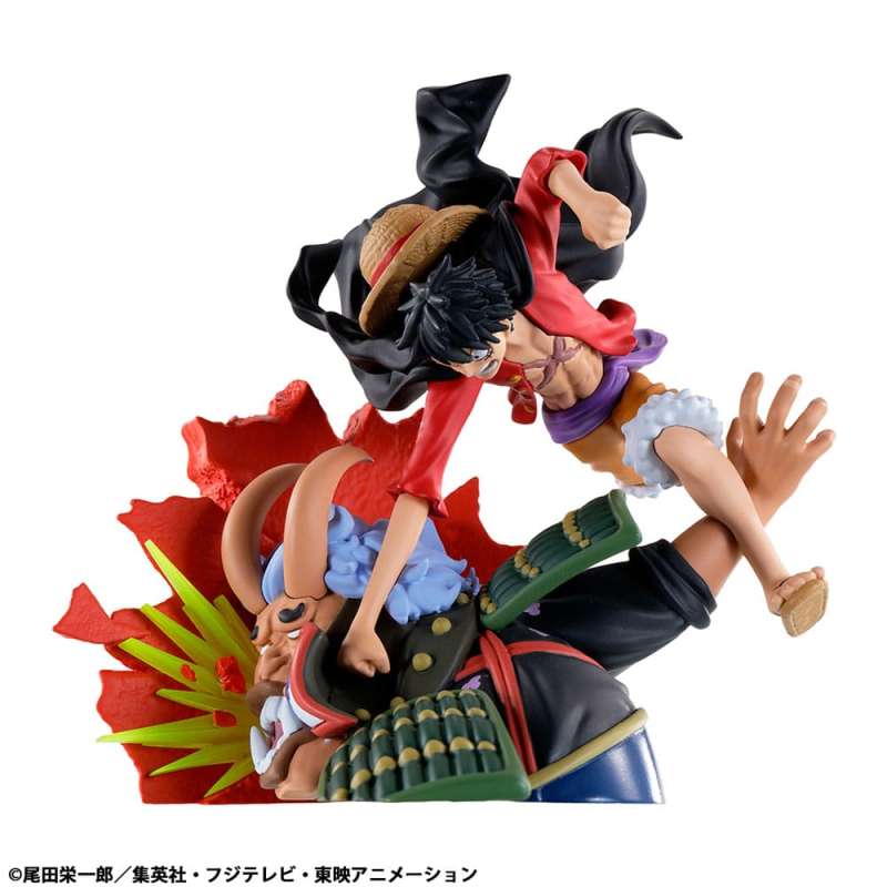 SPOTT-GR One Piece Petitrama PVC - Mini Φιγούρα Logbox Re Birth Wano Kuni Vol. 1 Set Μεγέθους 9cm